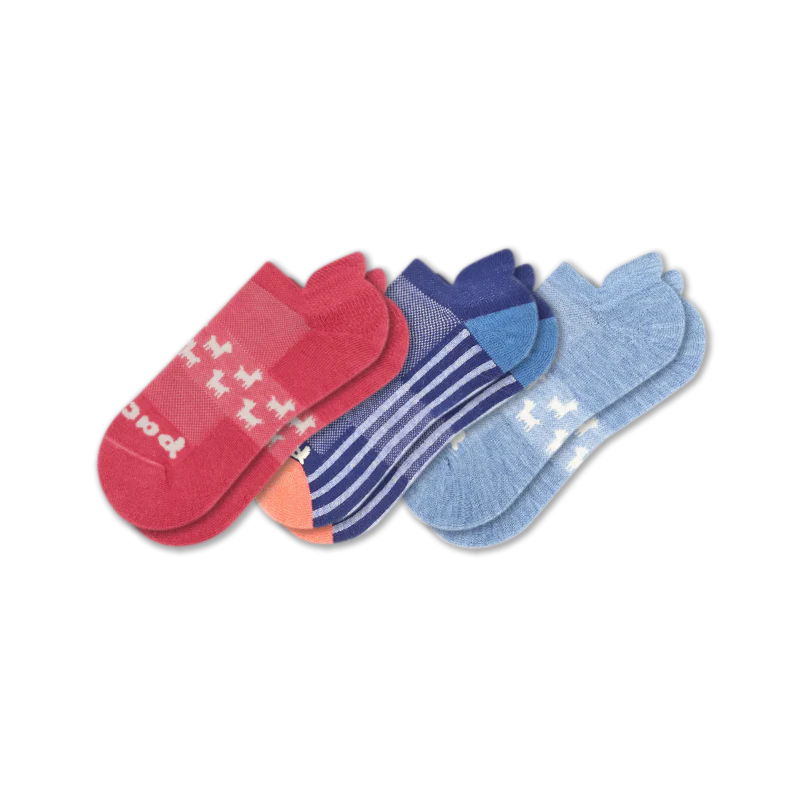 3 Pack - Women's Low Cut Pacas Socks - Image 31