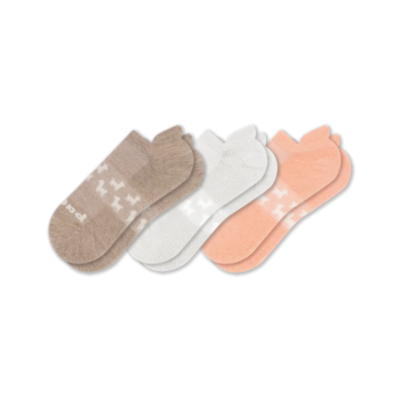 3 Pack - Women's Low Cut Pacas Socks - Image 35