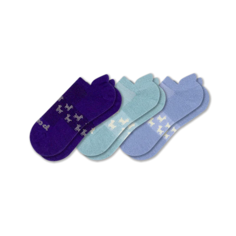 3 Pack - Women's Low Cut Pacas Socks - Image 37