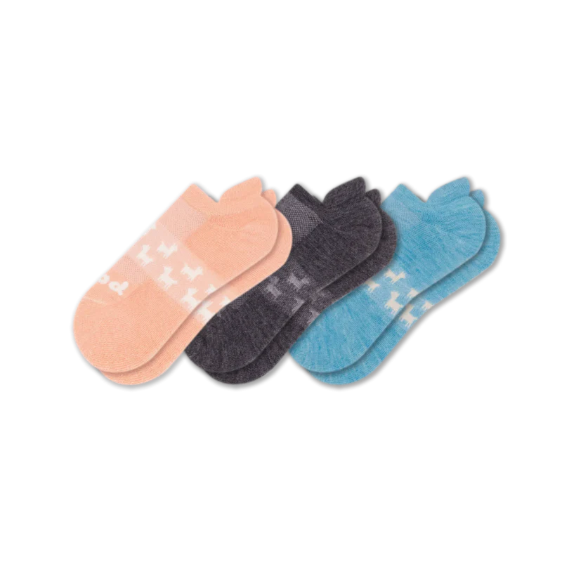 3 Pack - Women's Low Cut Pacas Socks - Image 39