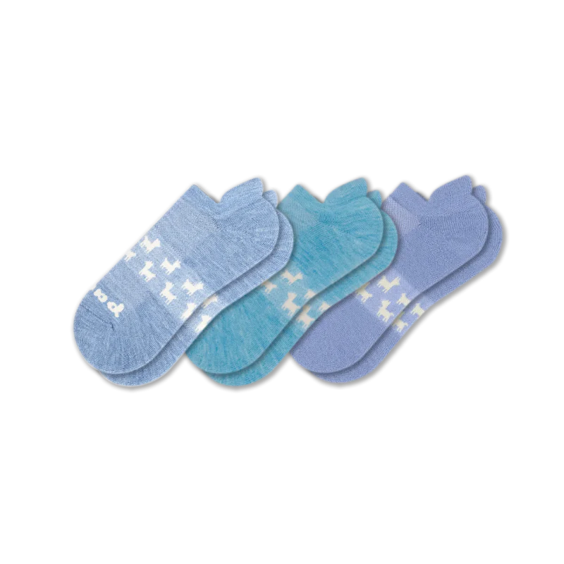 3 Pack - Women's Low Cut Pacas Socks - Image 51