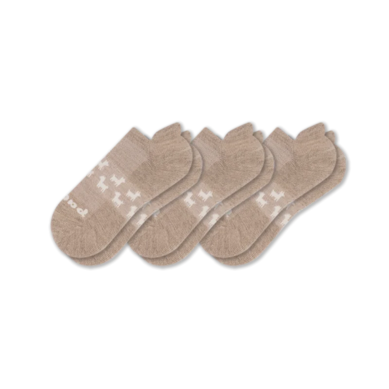 3 Pack - Women's Low Cut Pacas Socks - Image 77