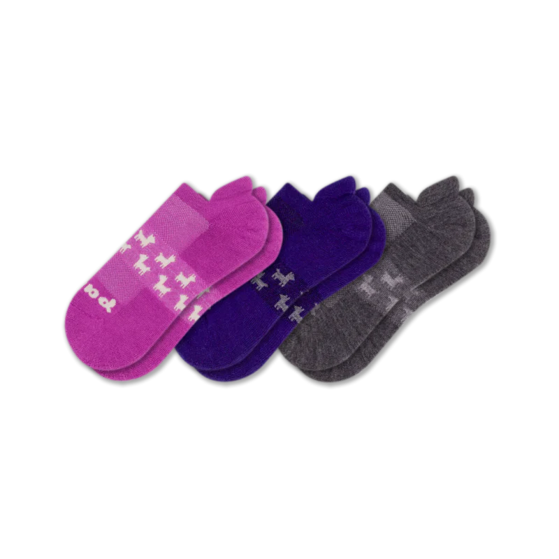 3 Pack - Women's Low Cut Pacas Socks - Image 86