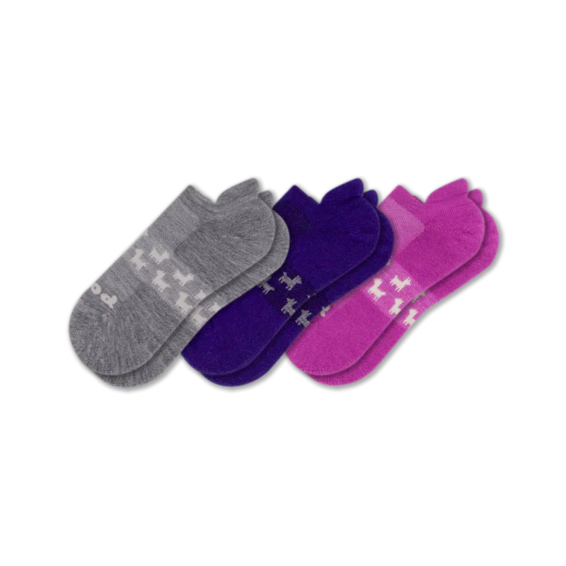 3 Pack - Women's Low Cut Pacas Socks - Image 87