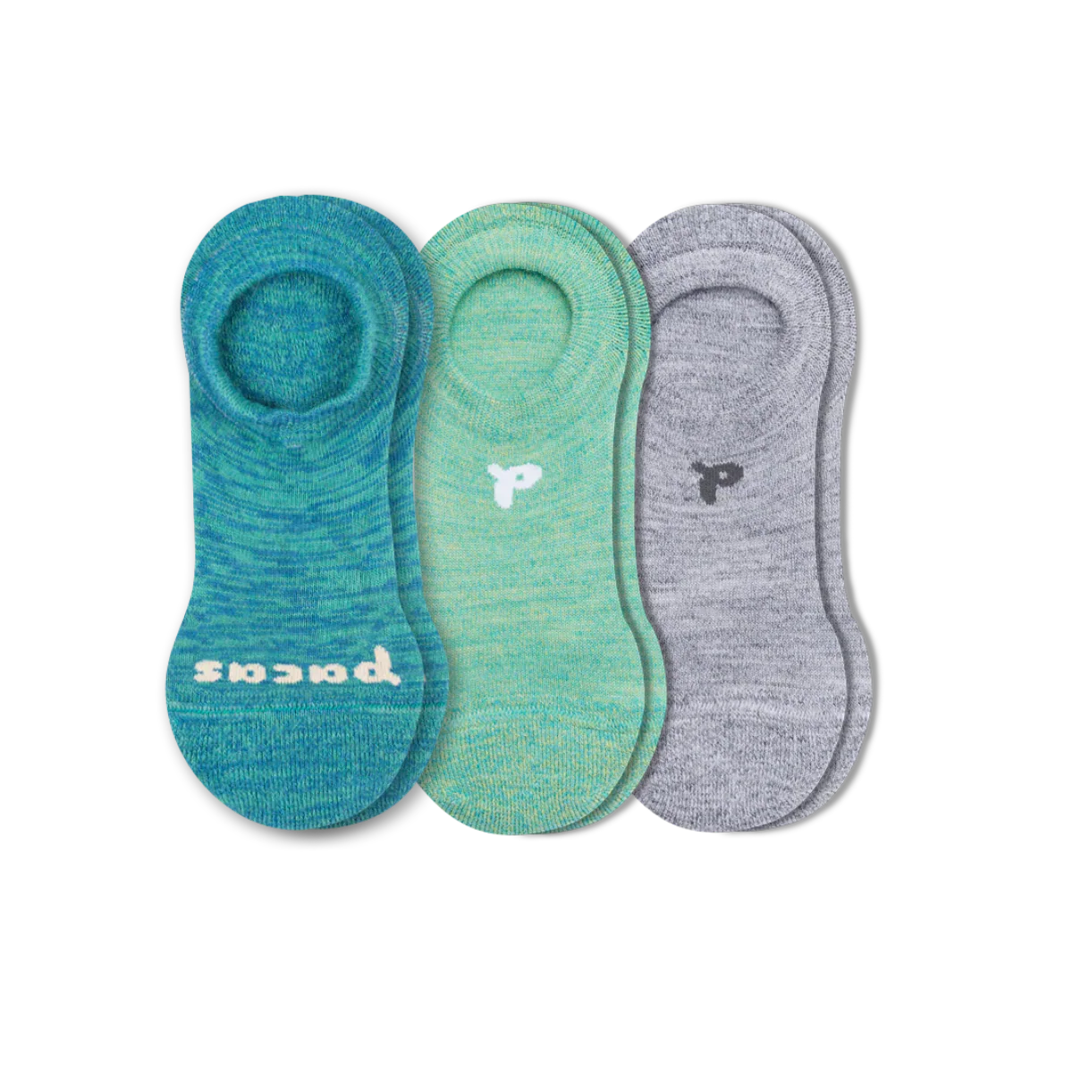 3 Pack - Women's No Show Socks - Image 14
