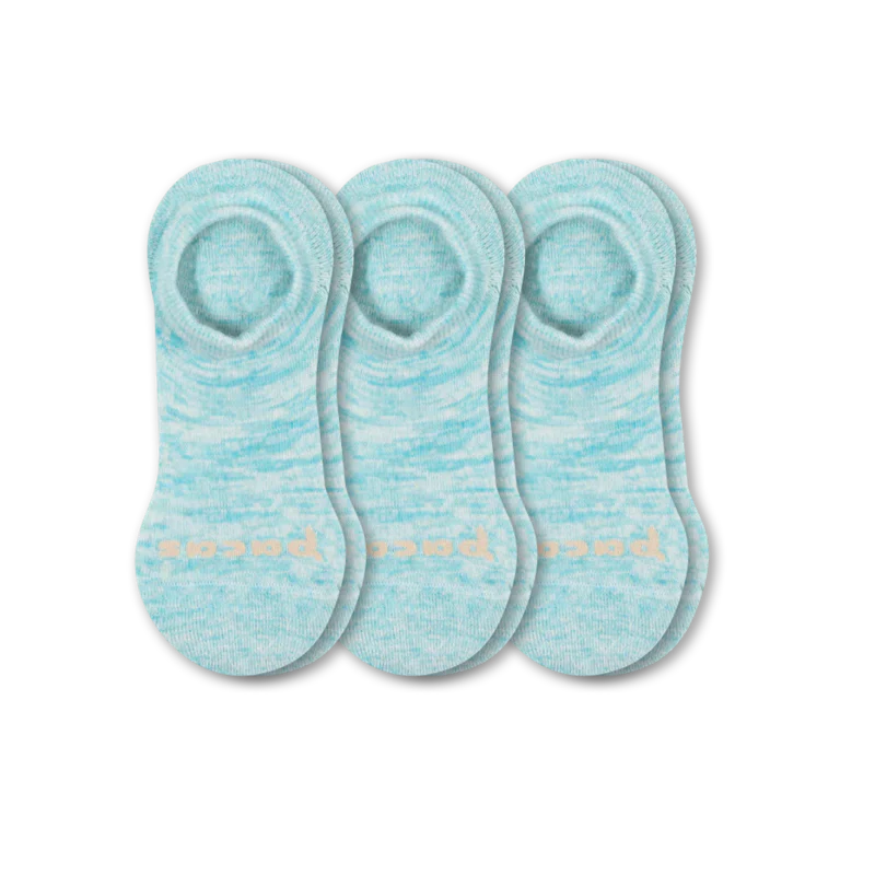 3 Pack - Women's No Show Socks - Image 19
