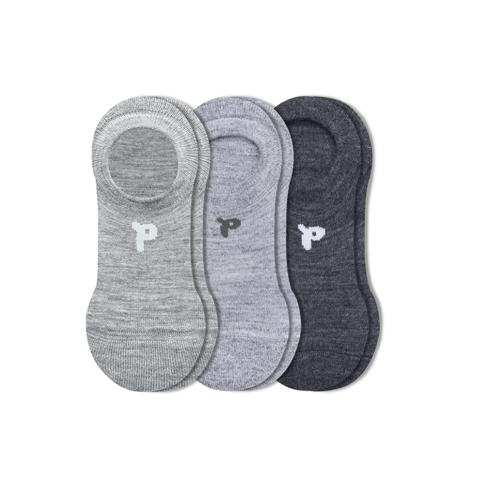 3 Pack - Women's No Show Socks - Image 3