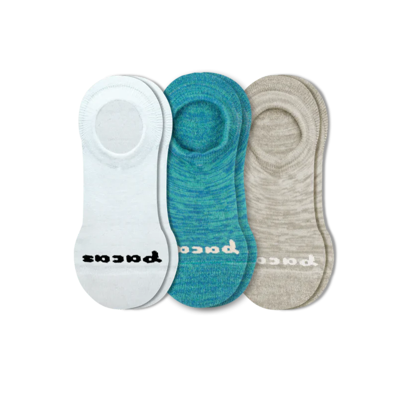 3 Pack - Women's No Show Socks - Image 32