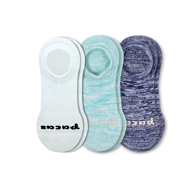 3 Pack - Women's No Show Socks - Image 37