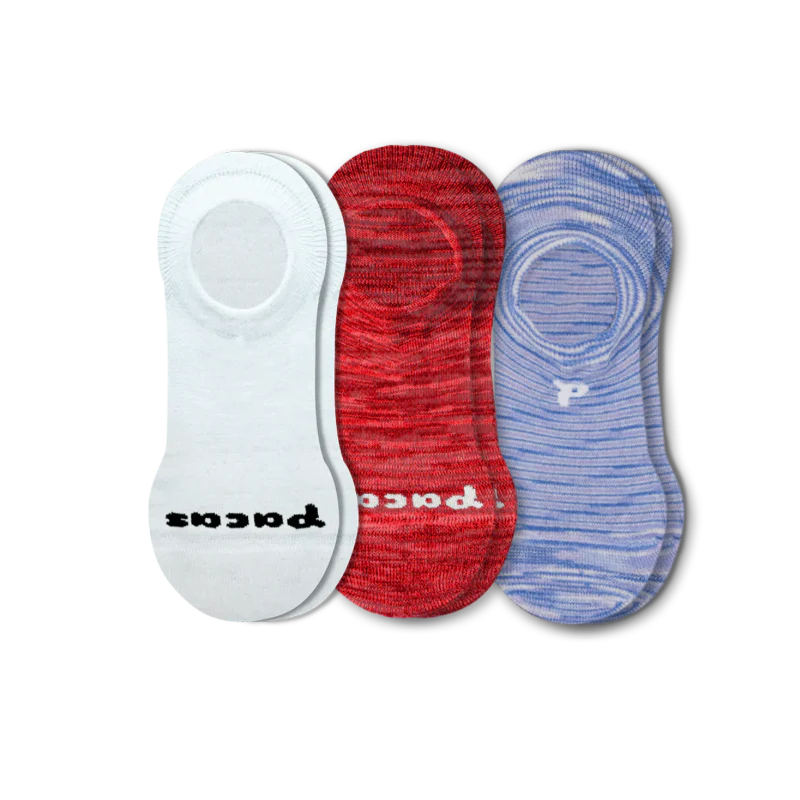 3 Pack - Women's No Show Socks - Image 43