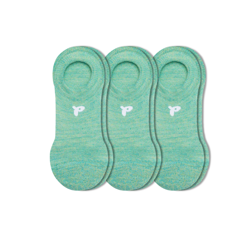 3 Pack - Women's No Show Socks - Image 47