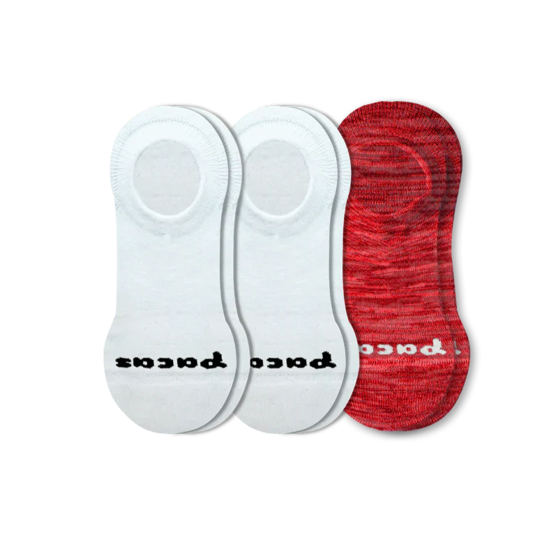 3 Pack - Women's No Show Socks - Image 49