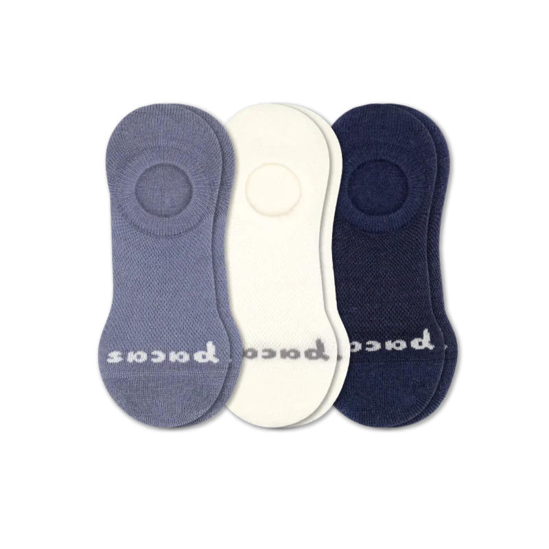 3 Pack - Women's No Show Socks - Image 53