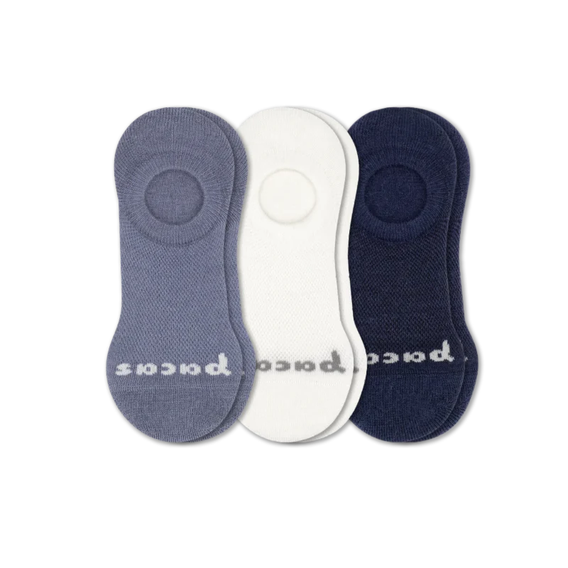 3 Pack - Women's No Show Socks - Image 59