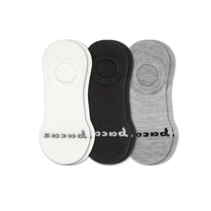 3 Pack - Women's No Show Socks - Image 61