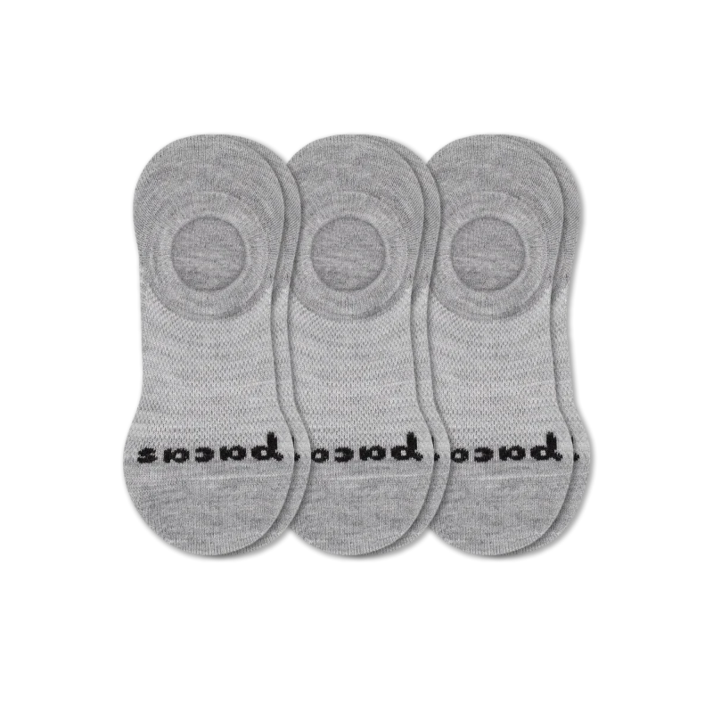 3 Pack - Women's No Show Socks - Image 64