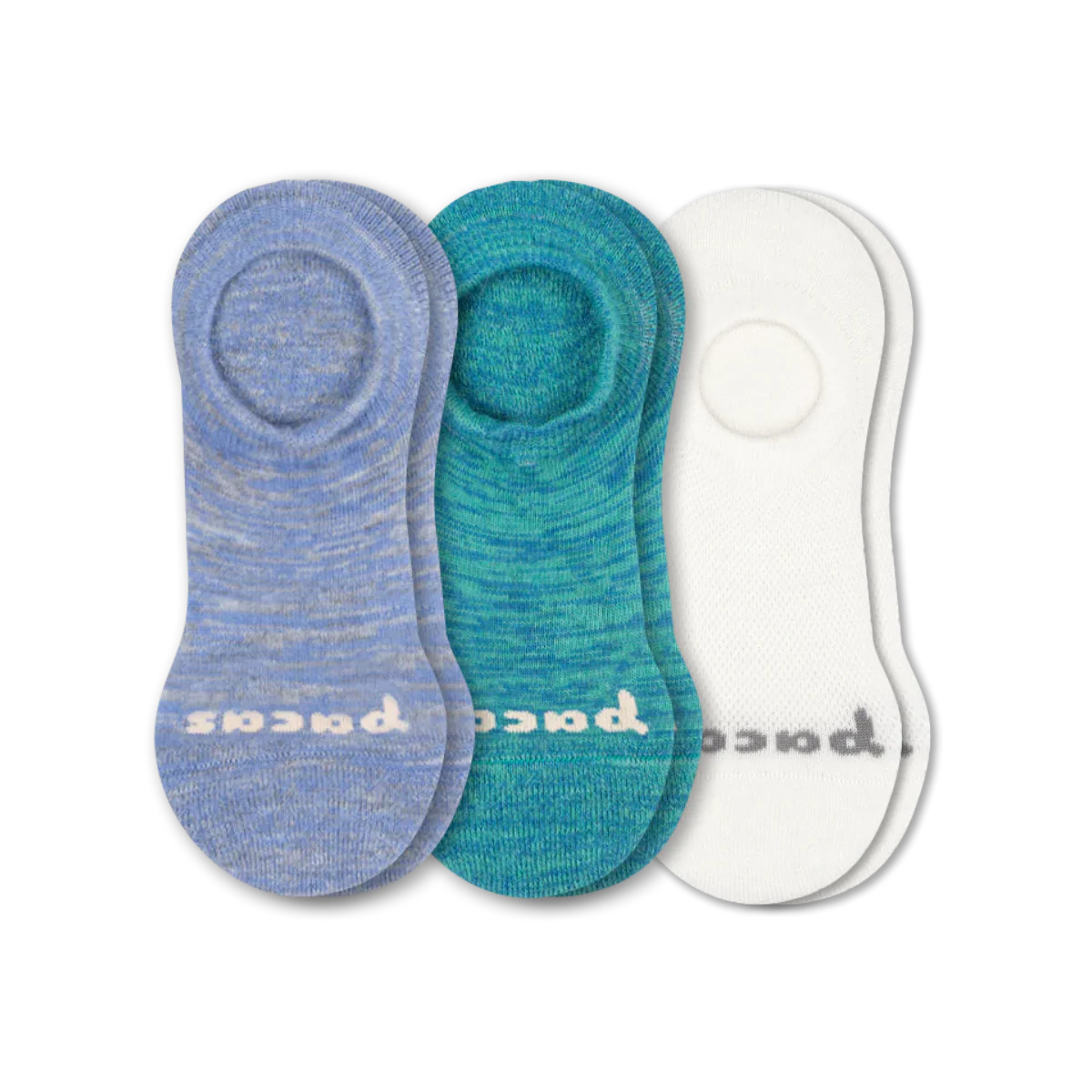 3 Pack - Women's No Show Socks - Image 72