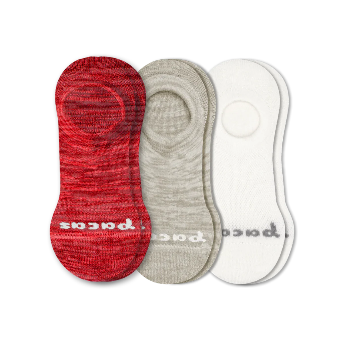 3 Pack - Women's No Show Socks - Image 76