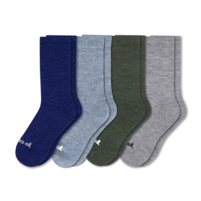 4 Pack - Men's Crew Pacas Socks - Image 106