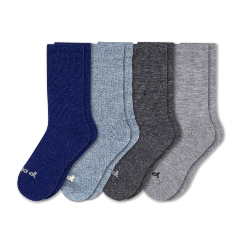 4 Pack - Men's Crew Pacas Socks - Image 115