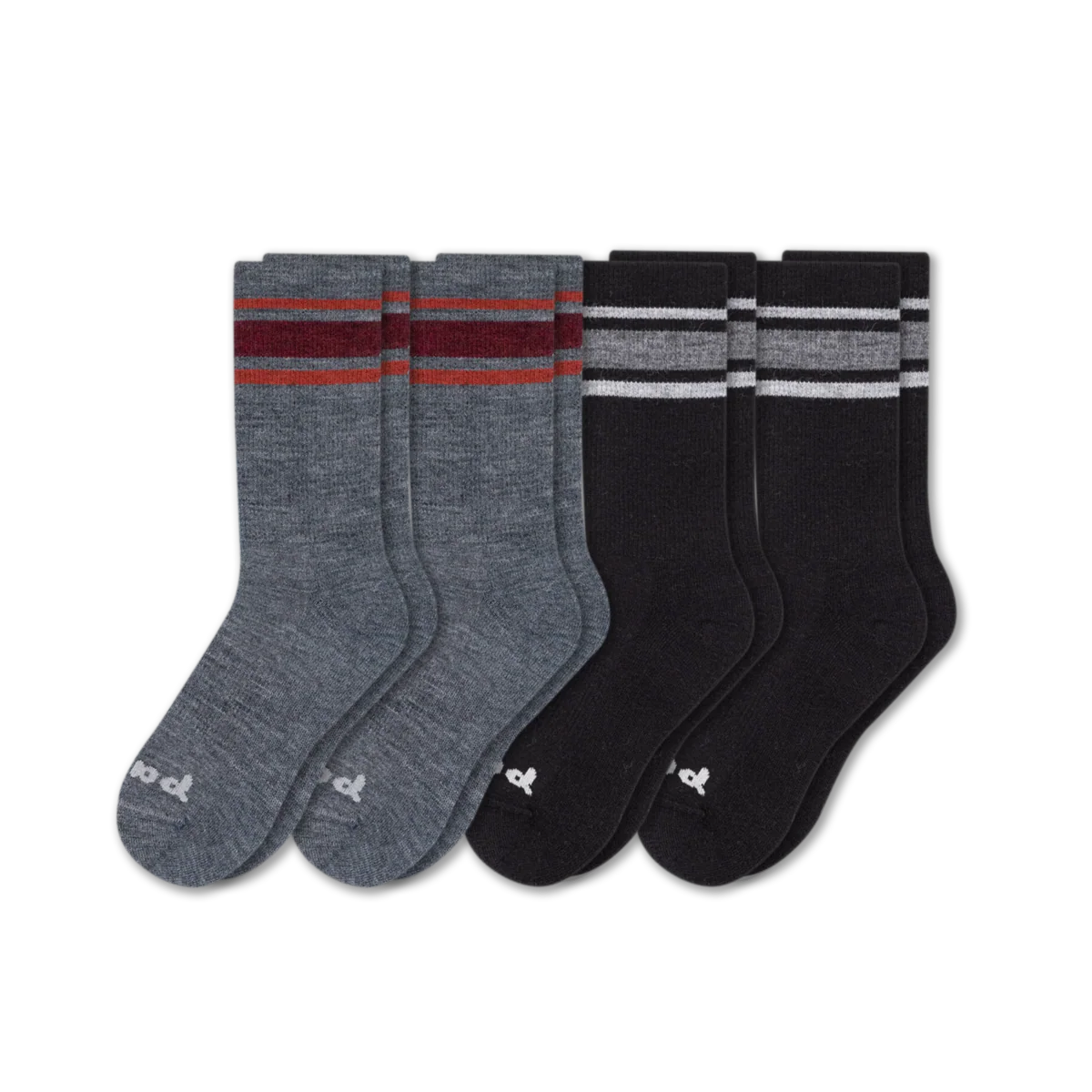 4 Pack - Men's Crew Pacas Socks - Image 15