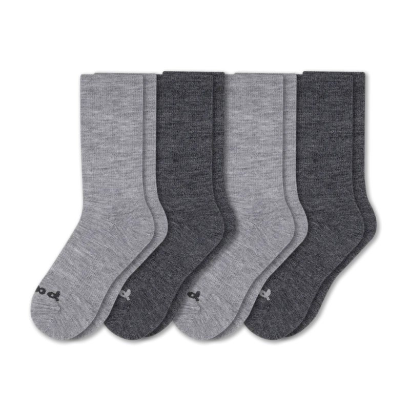 4 Pack - Men's Crew Pacas Socks - Image 177