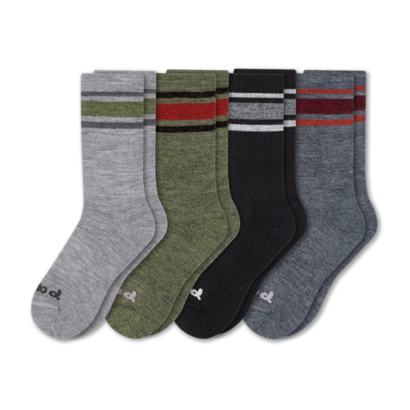 4 Pack - Men's Crew Pacas Socks - Image 28