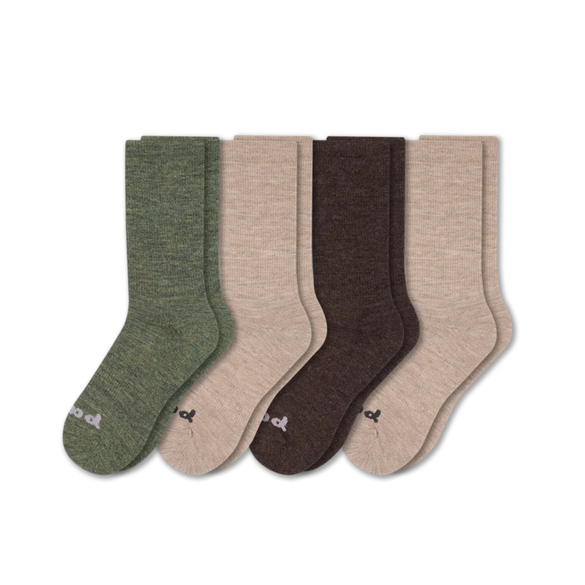 4 Pack - Men's Crew Pacas Socks - Image 3