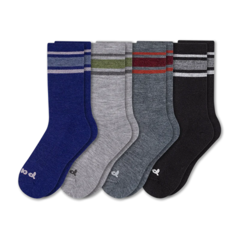 4 Pack - Men's Crew Pacas Socks - Image 31