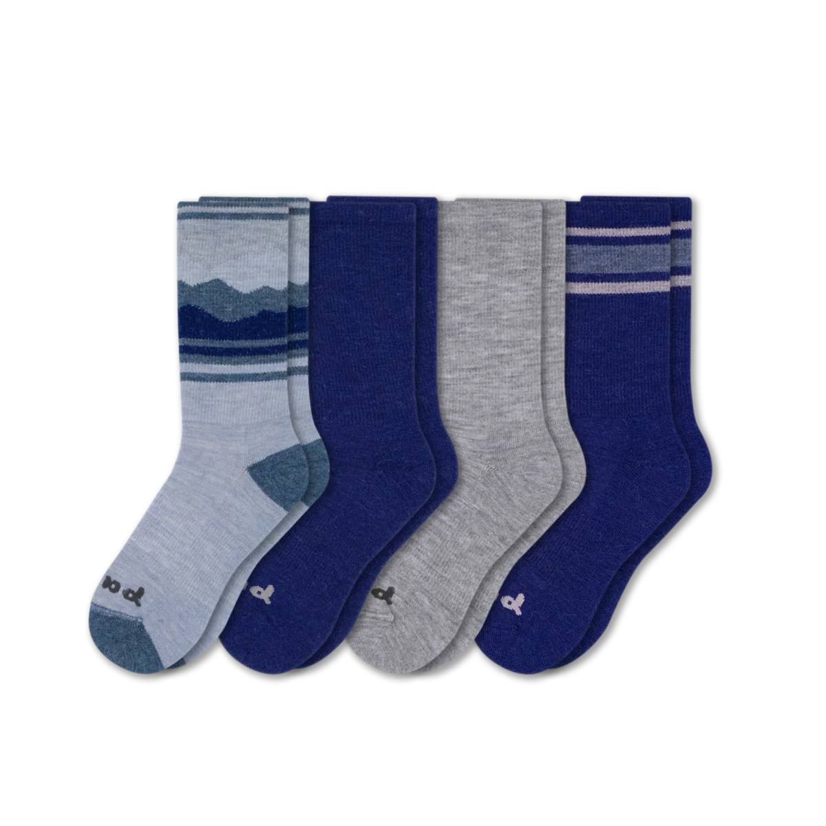 4 Pack - Men's Crew Pacas Socks - Image 4