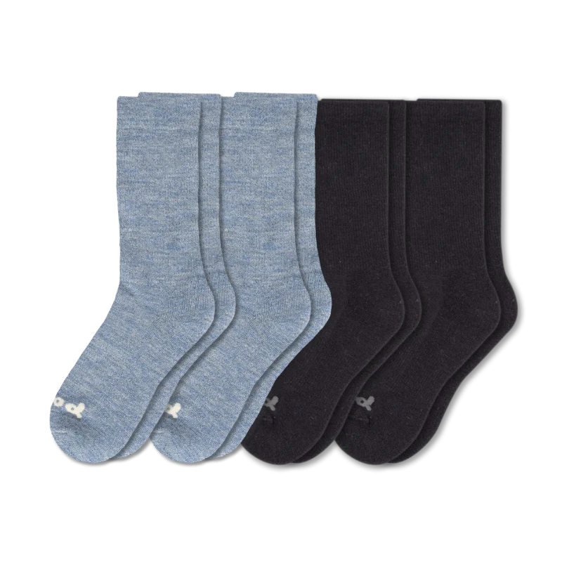 4 Pack - Men's Crew Pacas Socks - Image 41