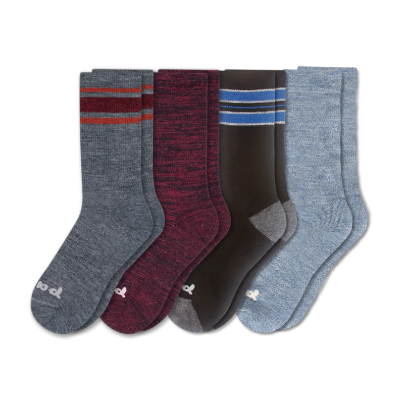 4 Pack - Men's Crew Pacas Socks - Image 47