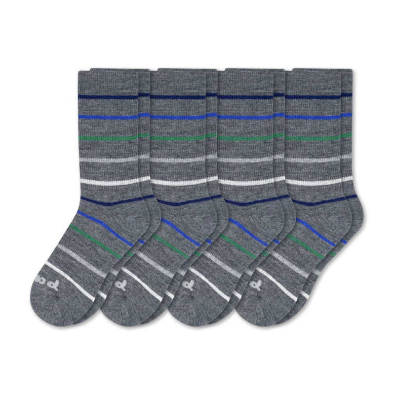 4 Pack - Men's Crew Pacas Socks - Image 61