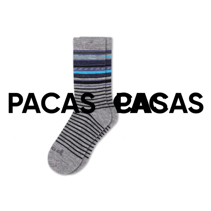4 Pack - Men's Crew Pacas Socks - Image 76
