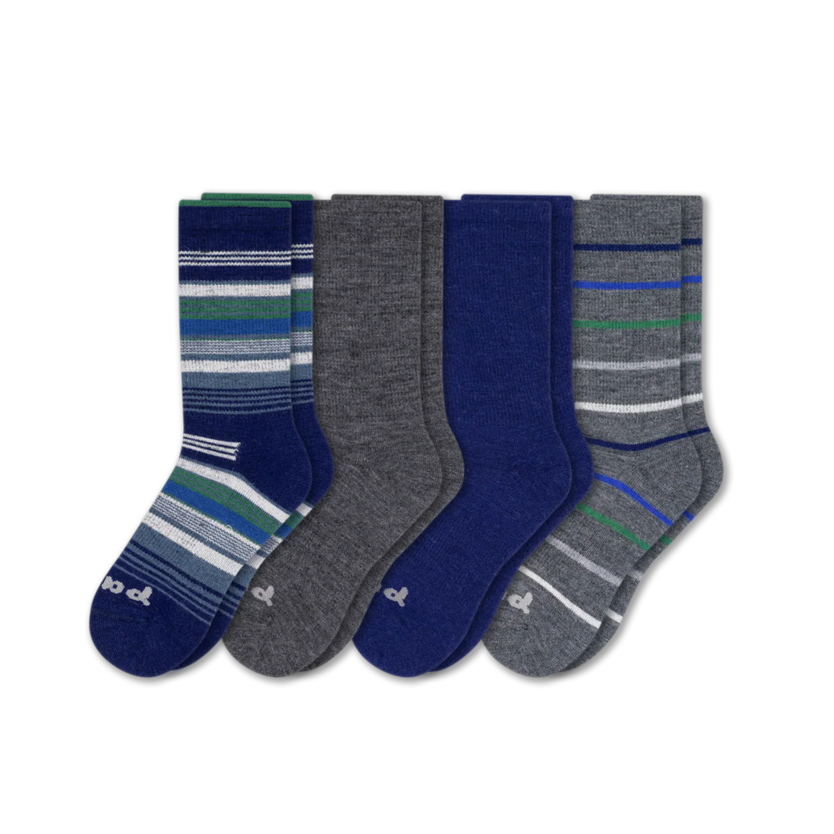 4 Pack - Men's Crew Pacas Socks - Image 8