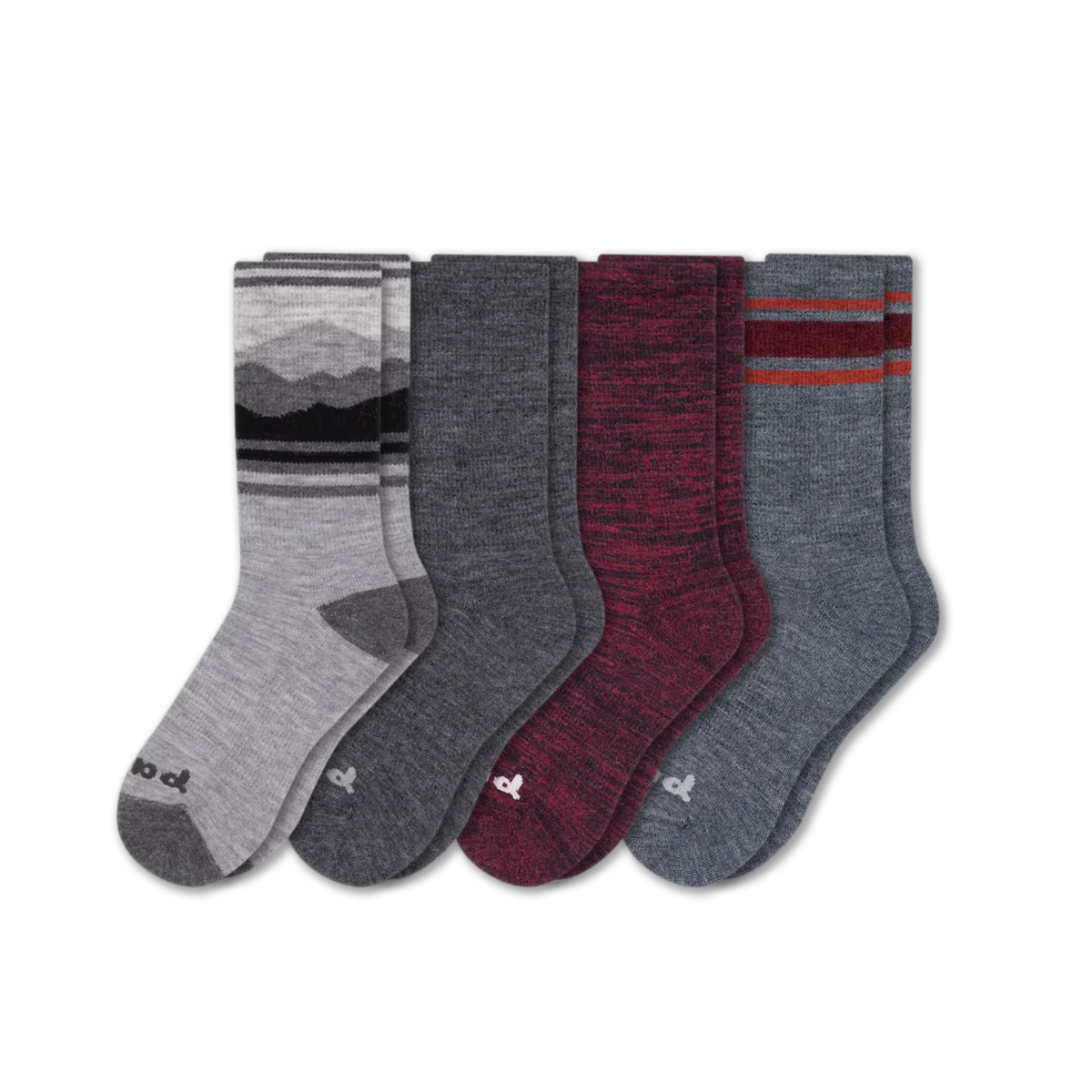 4 Pack - Men's Crew Pacas Socks - Image 9