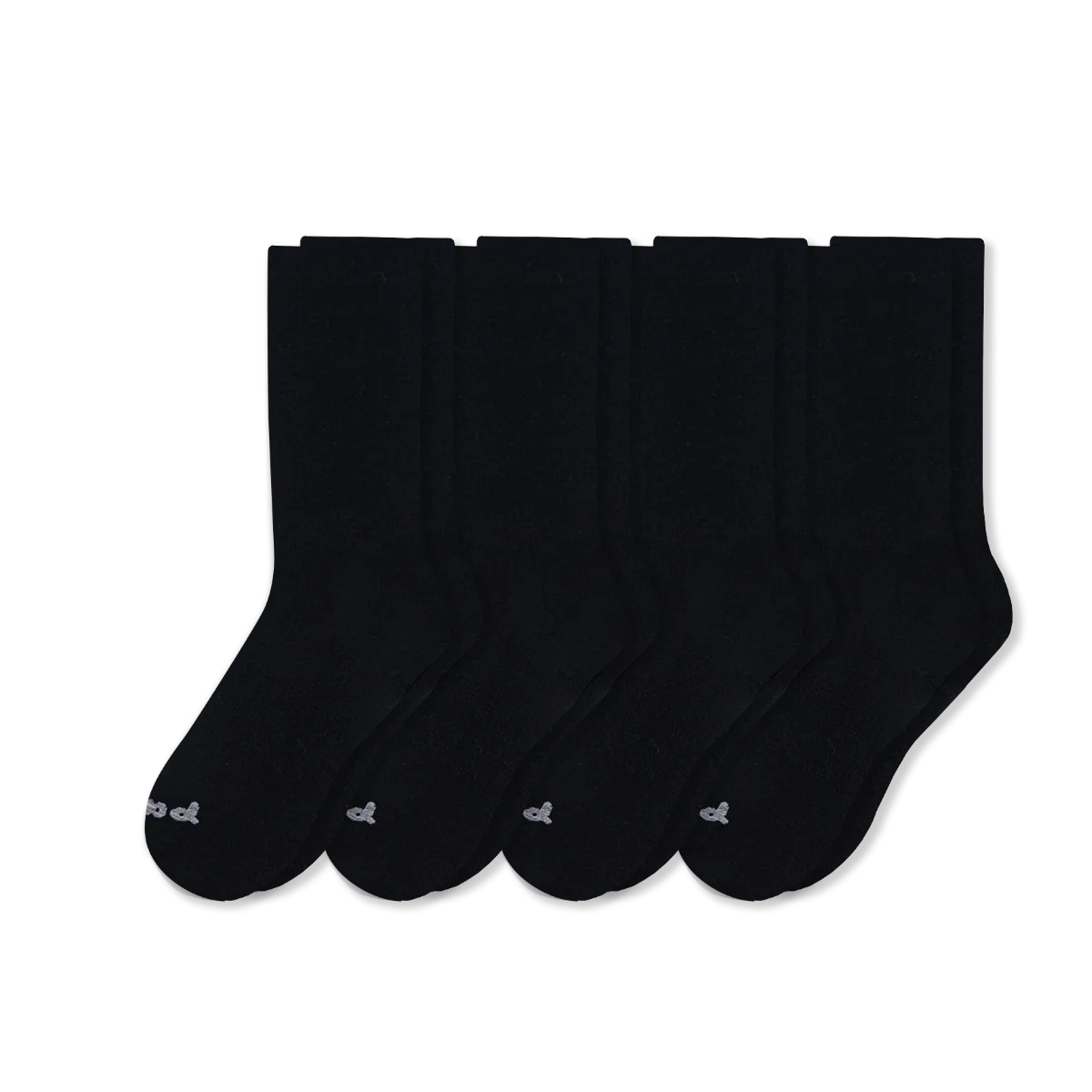4 Pack - Men's Light-Weight Crew Pacas Socks - Image 34
