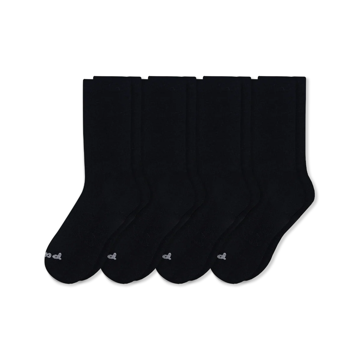 4 Pack - Men's Light-Weight Crew Pacas Socks - Image 35