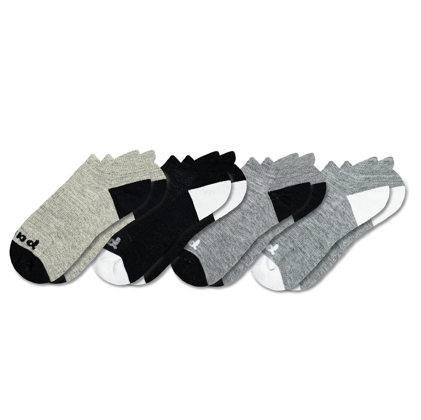4 Pack - Men's Low Cut Pacas Socks - Image 10
