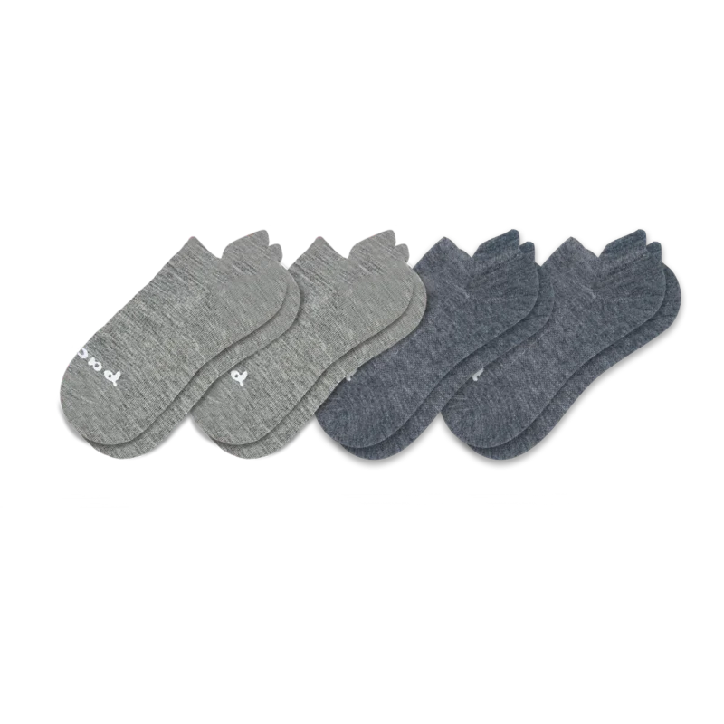 4 Pack - Men's Low Cut Pacas Socks - Image 105