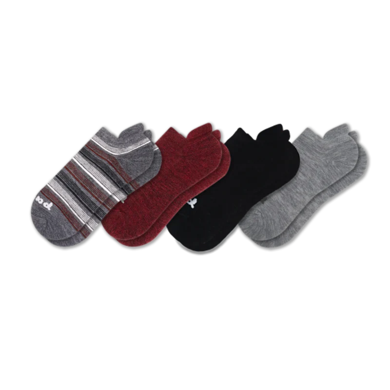 4 Pack - Men's Low Cut Pacas Socks - Image 107