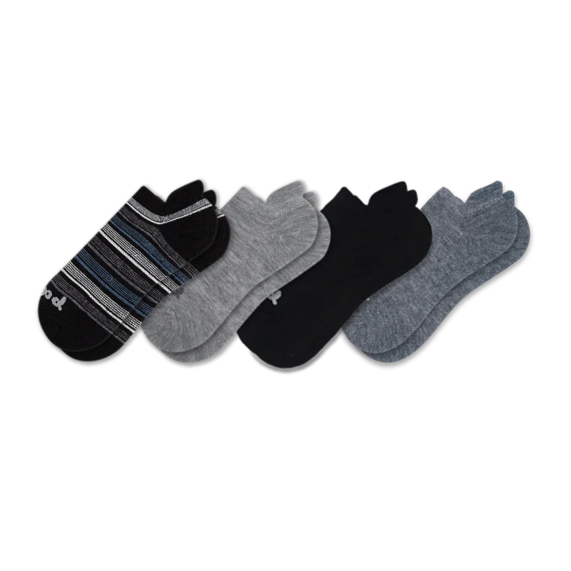 4 Pack - Men's Low Cut Pacas Socks - Image 115