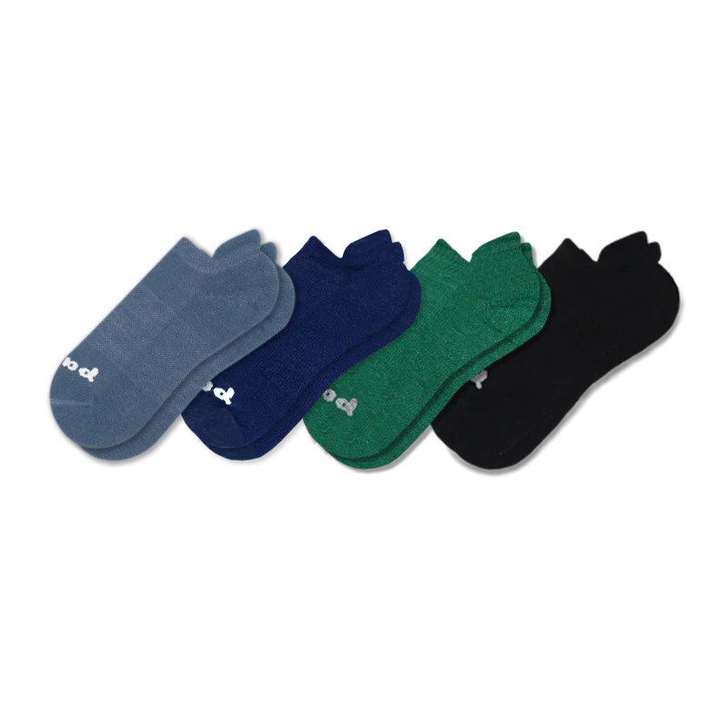 4 Pack - Men's Low Cut Pacas Socks - Image 116
