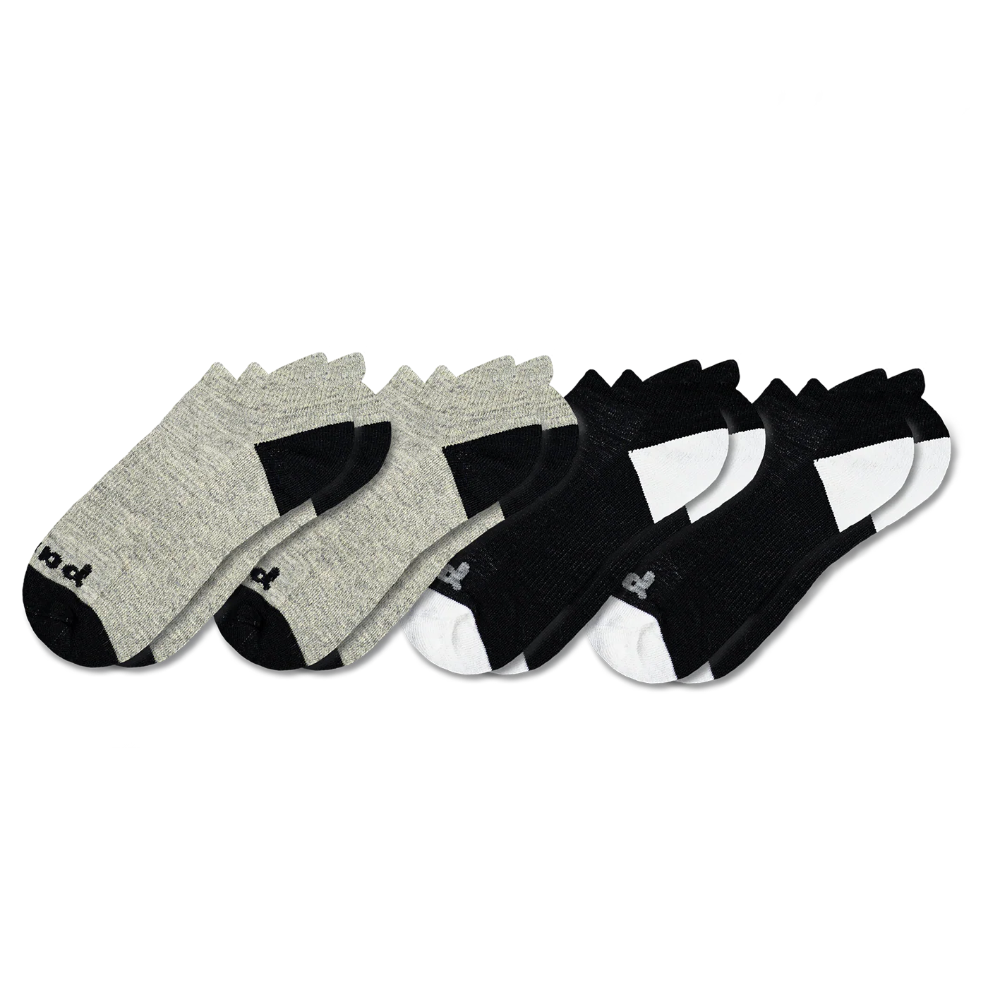 4 Pack - Men's Low Cut Pacas Socks - Image 12