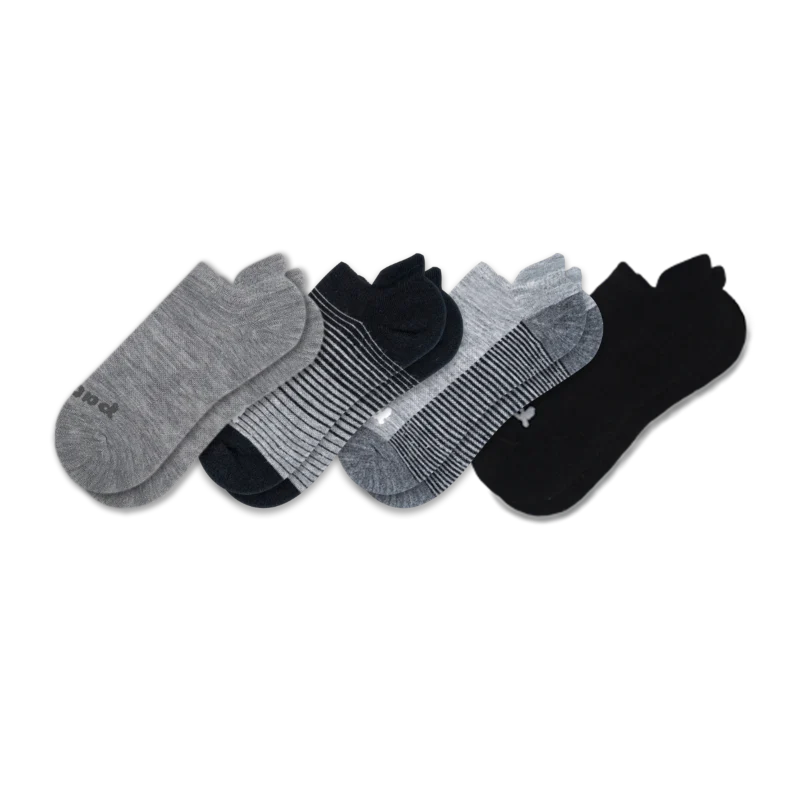 4 Pack - Men's Low Cut Pacas Socks - Image 121