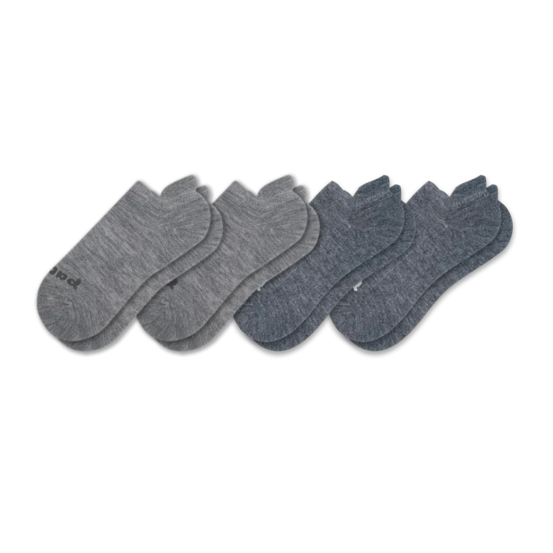 4 Pack - Men's Low Cut Pacas Socks - Image 122