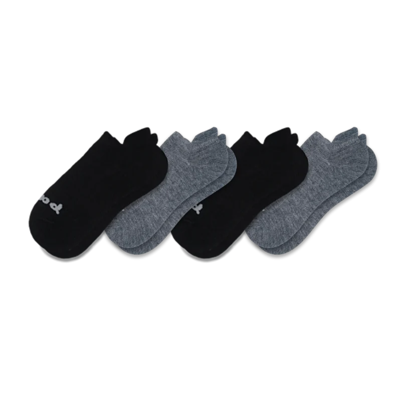 4 Pack - Men's Low Cut Pacas Socks - Image 127