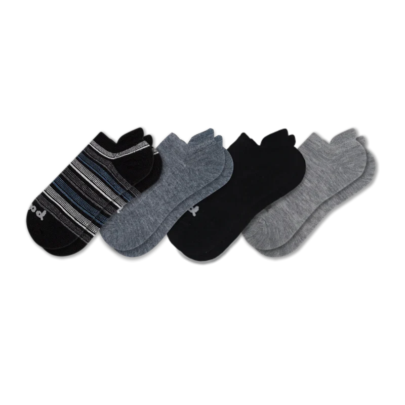 4 Pack - Men's Low Cut Pacas Socks - Image 128