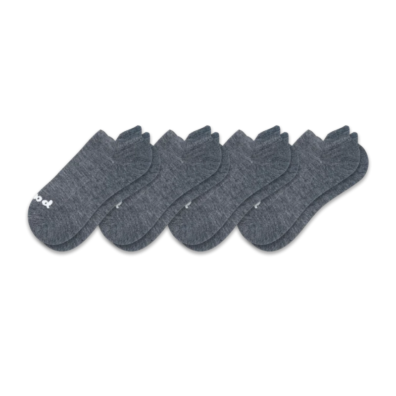 4 Pack - Men's Low Cut Pacas Socks - Image 130