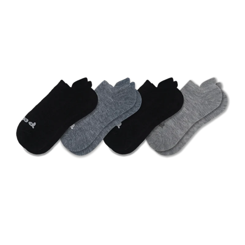 4 Pack - Men's Low Cut Pacas Socks - Image 132